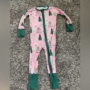 Little Sleepies Merry and Bright Onsie